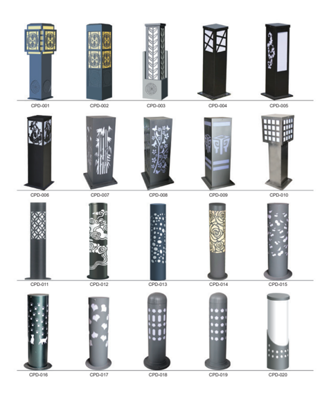 CPD-001〜CPD-020 LED芝生の光