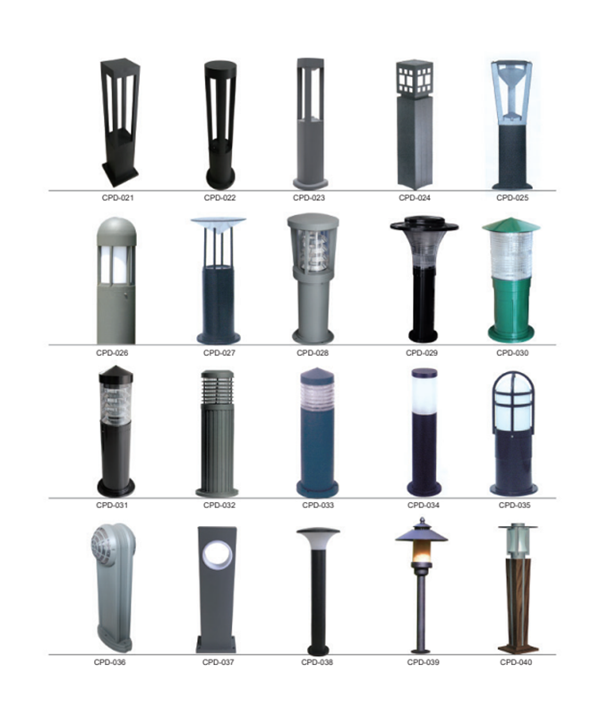 CPD-021〜CPD-040 LED芝生の光