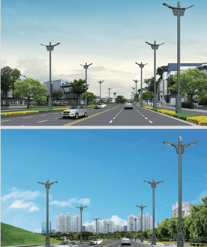 DL-LED-008/DL-LED-009 高出力LED街路灯