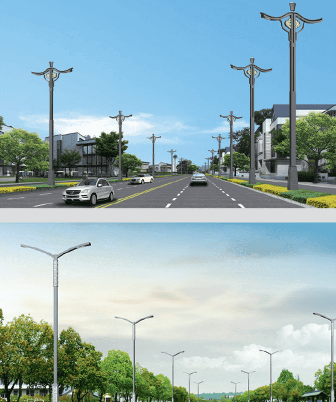 DL-LED-014/DL-LED-015 高出力LED街路灯