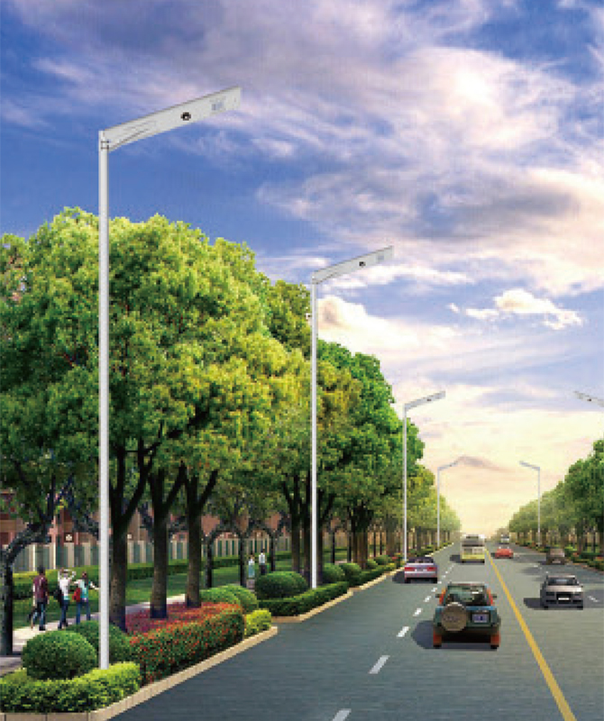 Tyn-057 統合されたソーラーストリートライト